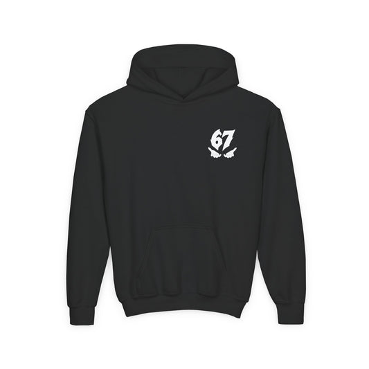 Youth Hoodie — 'Six Seven' 67 Logo Pullover