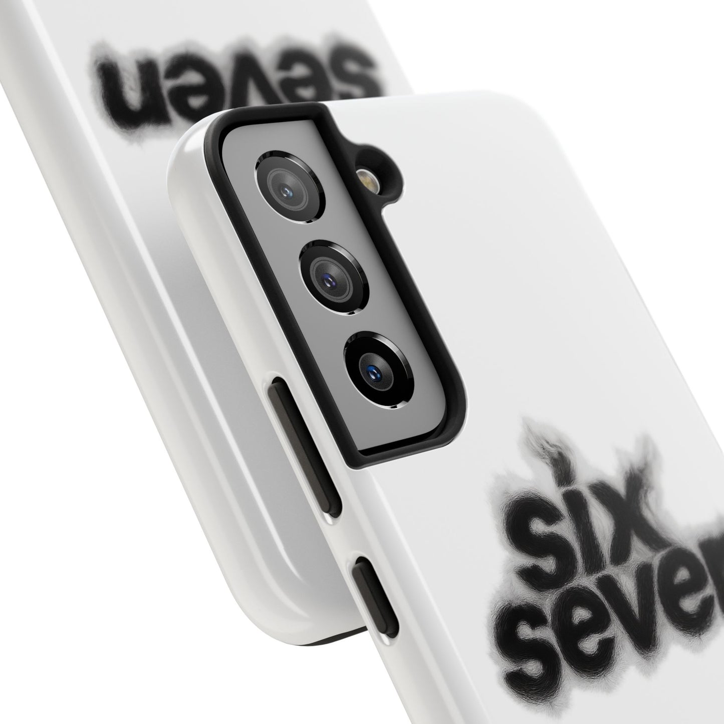Tough Phone Case — 'six seven' Smoke Logo Protective Cover