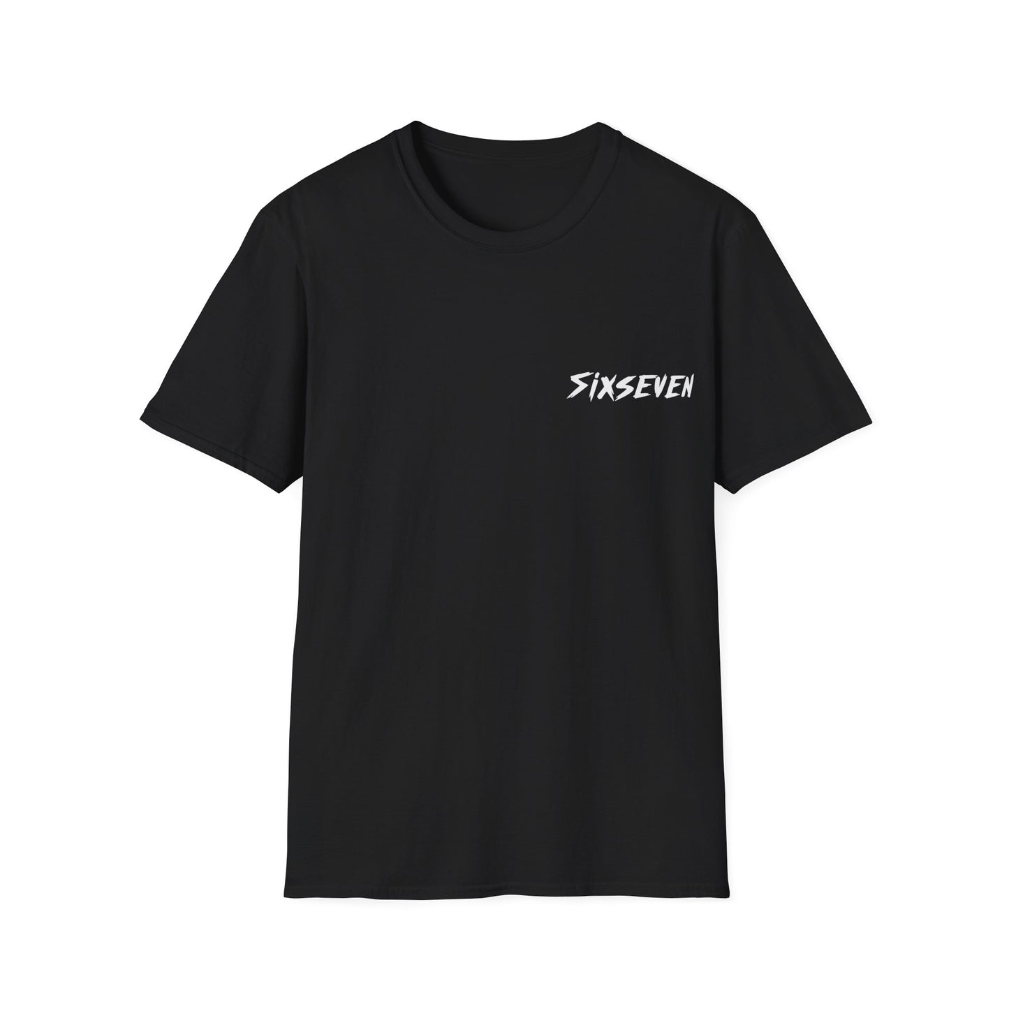 SixSeven 67 Flame Chest Logo T-Shirt