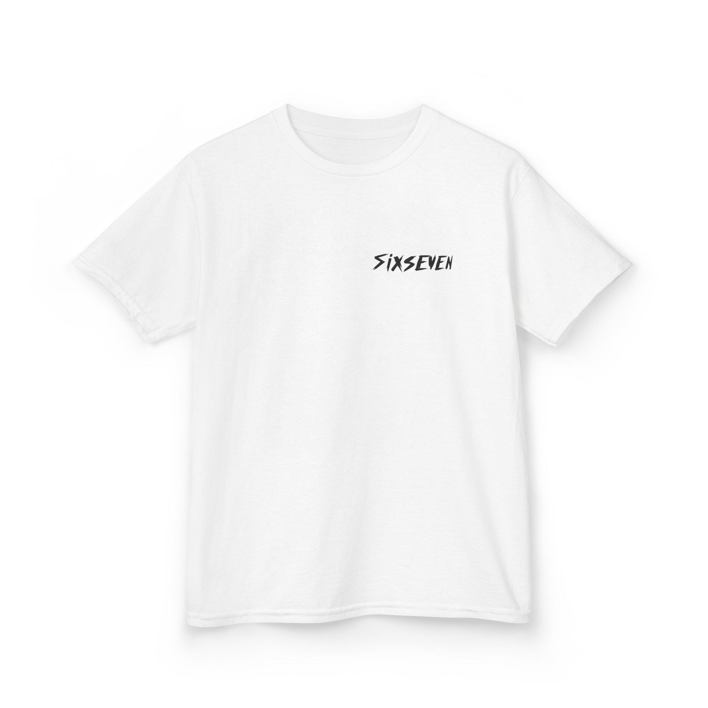 Kids Tee — 'SixSeven' Flame Number 67 Graphic Shirt