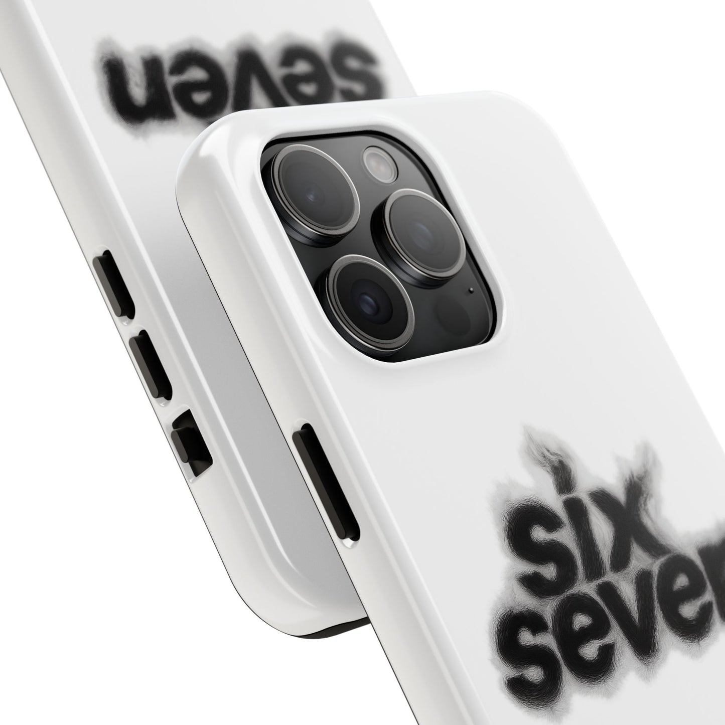Tough Phone Case — 'six seven' Smoke Logo Protective Cover