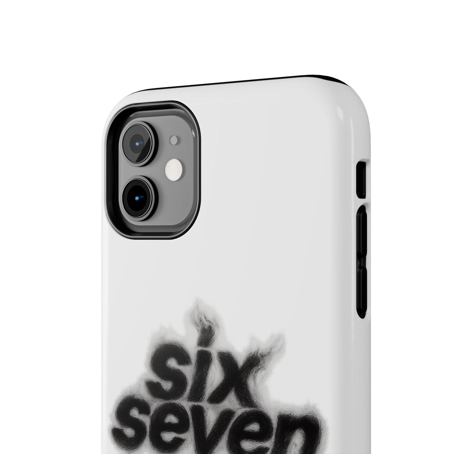 Tough Phone Case — 'six seven' Smoke Logo Protective Cover