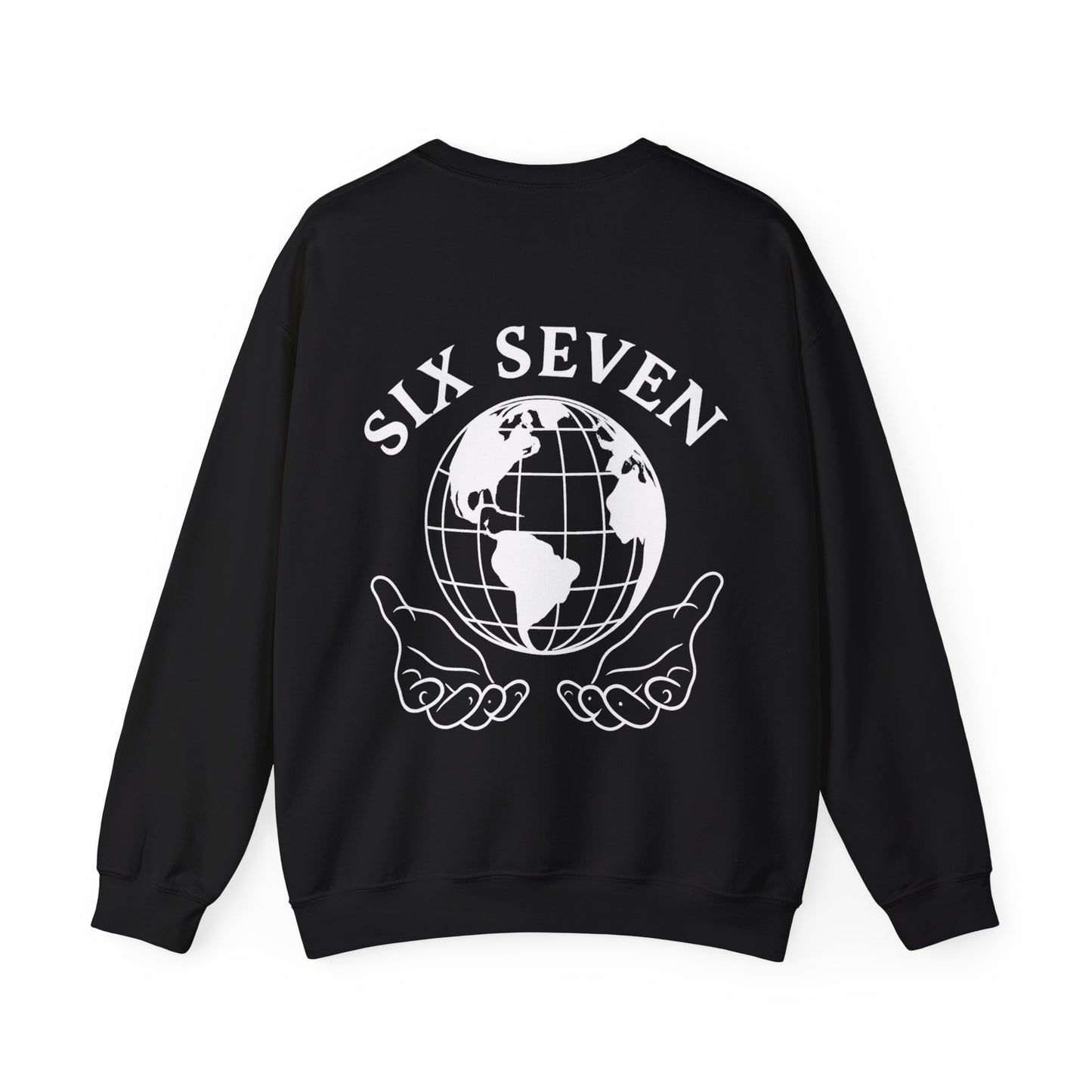 "Six Seven" Globe Design (67 with Hands)