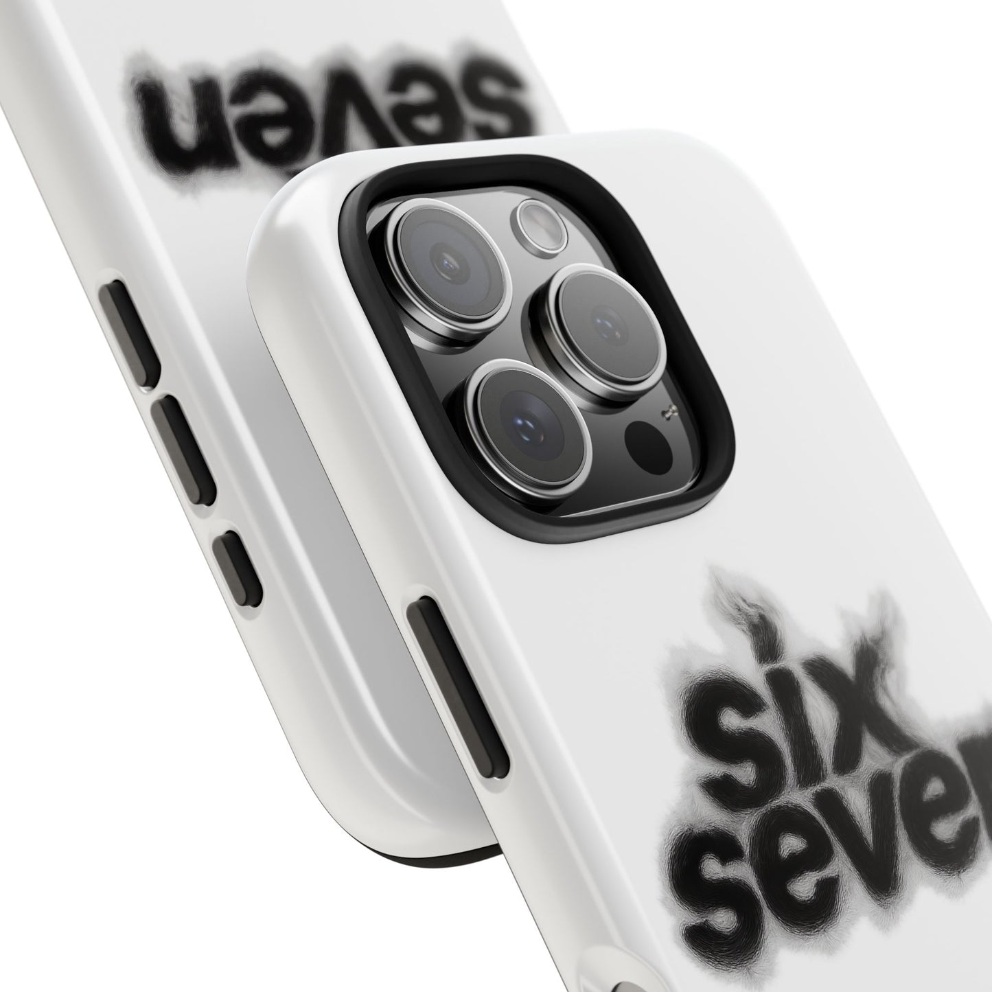 Tough Phone Case — 'six seven' Smoke Logo Protective Cover