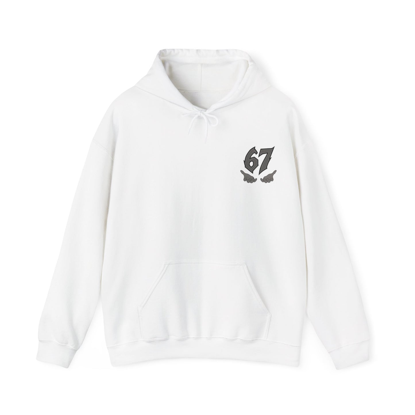 67 Globe Hoodie — 'Six Seven' Earth Graphic Casual Pullover