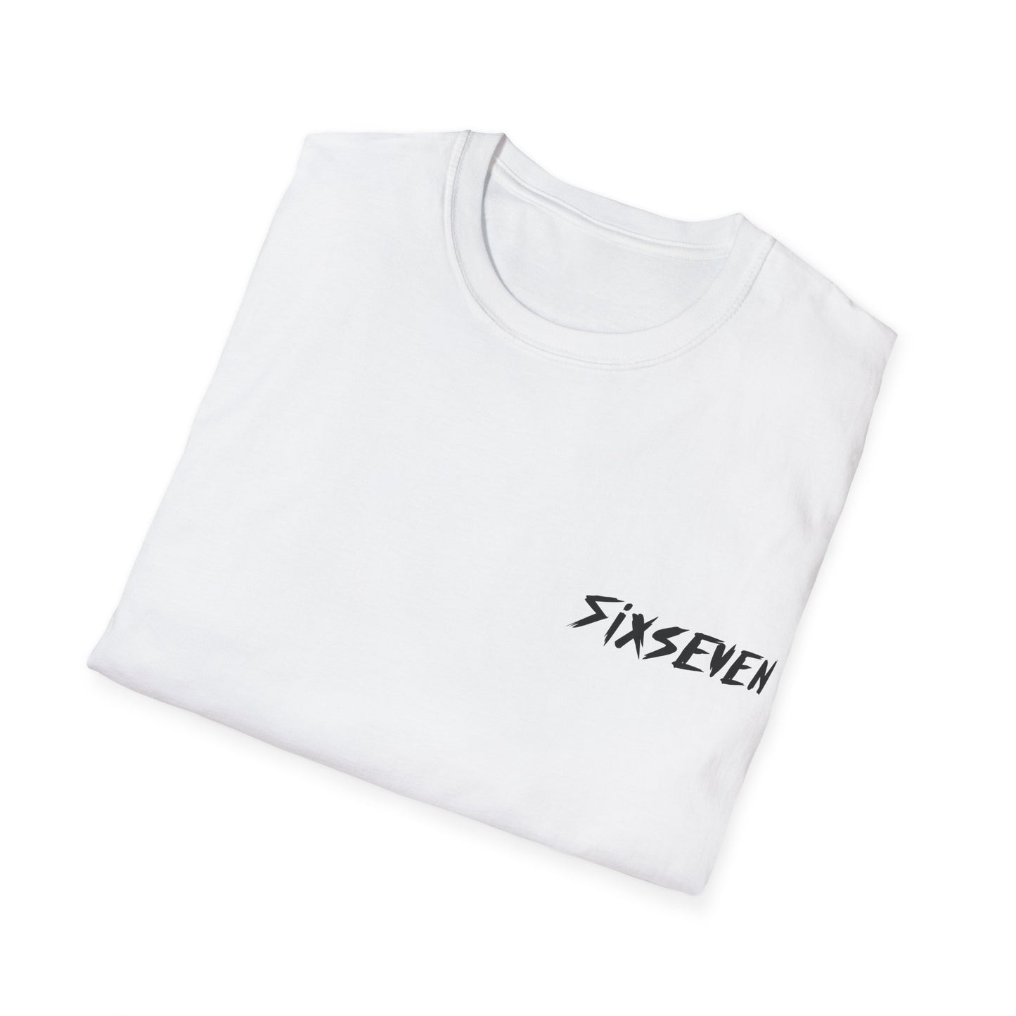 SixSeven 67 Flame Chest Logo T-Shirt