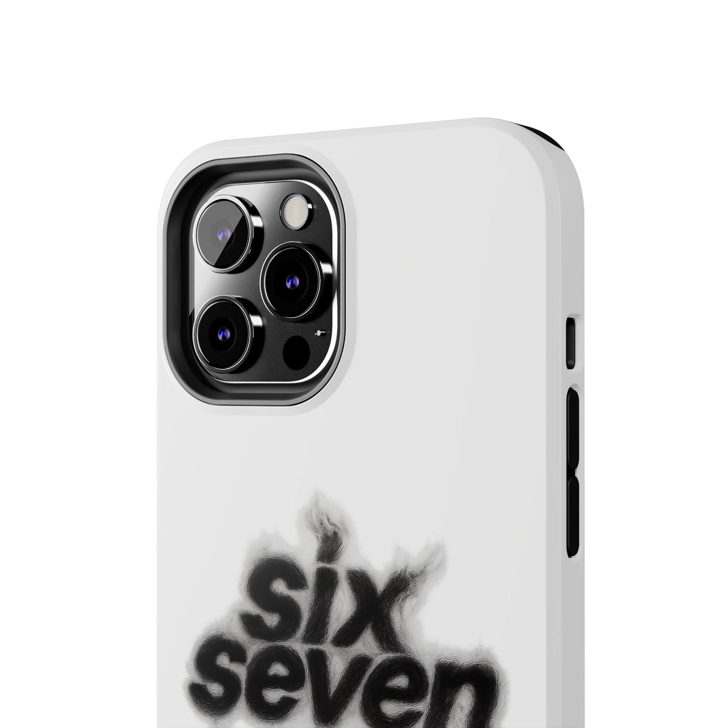 Tough Phone Case — 'six seven' Smoke Logo Protective Cover