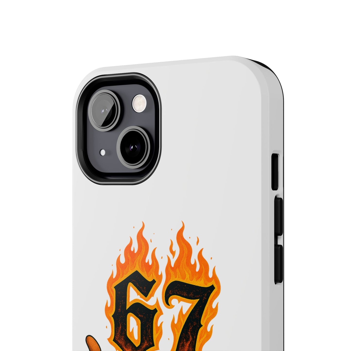 Tough Phone Case — Flaming '67' Graphic