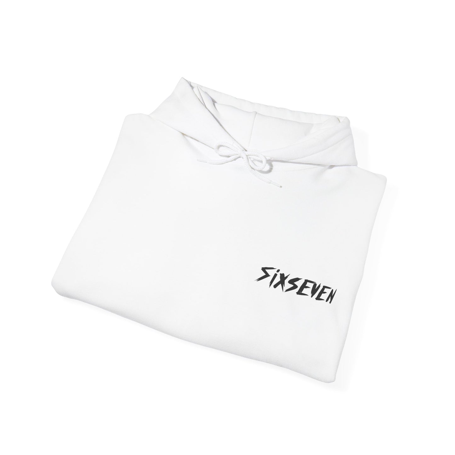 67 Flames Hoodie — 'SiXSEVEN' Graphic Hooded Sweatshirt