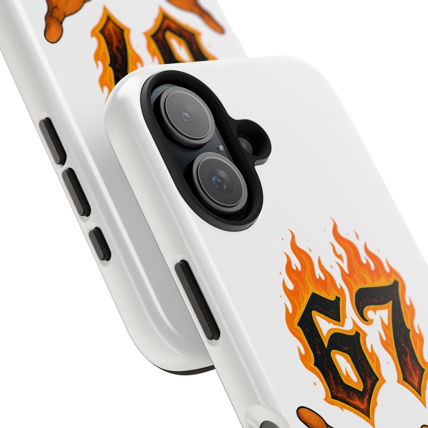 Tough Phone Case — Flaming '67' Graphic
