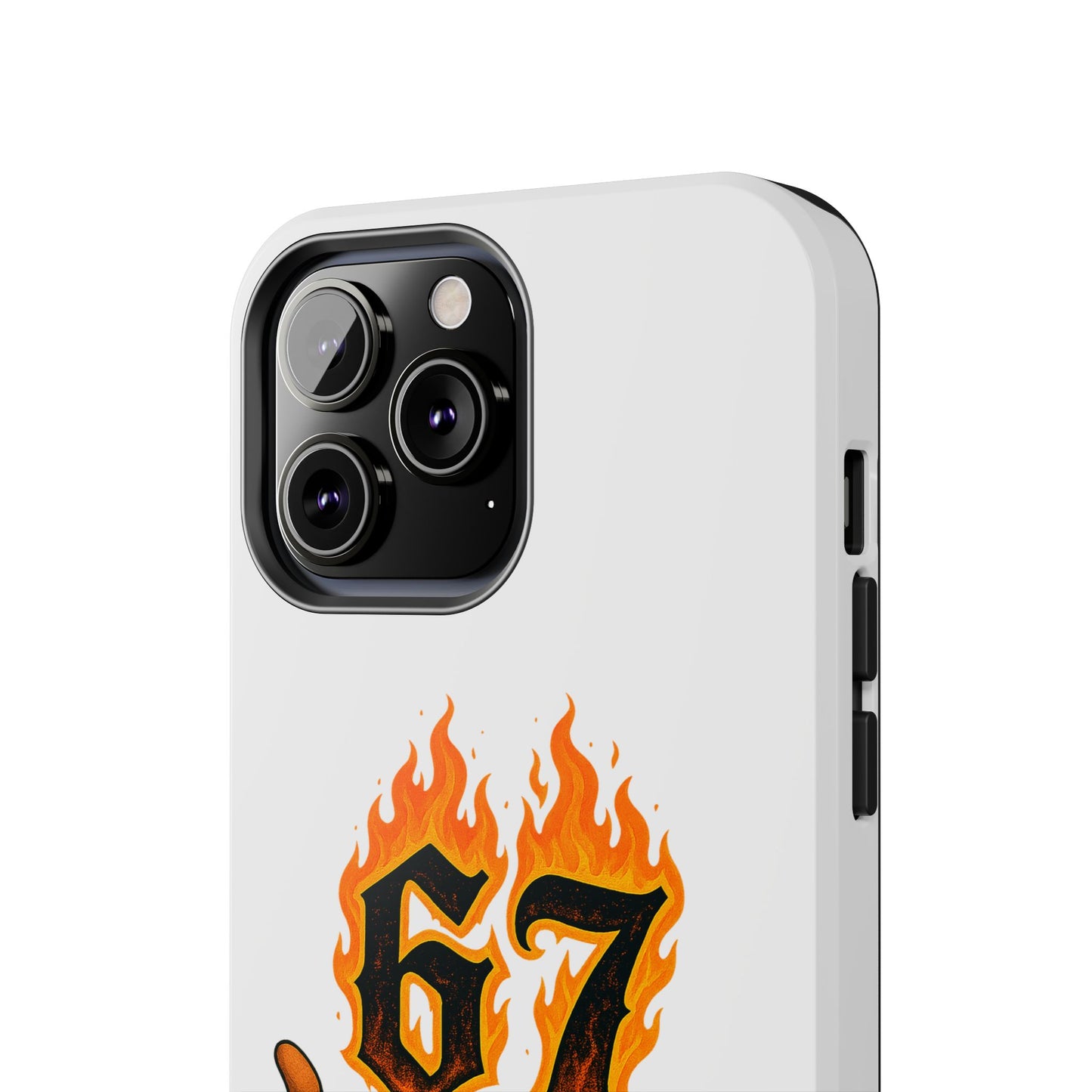 Tough Phone Case — Flaming '67' Graphic