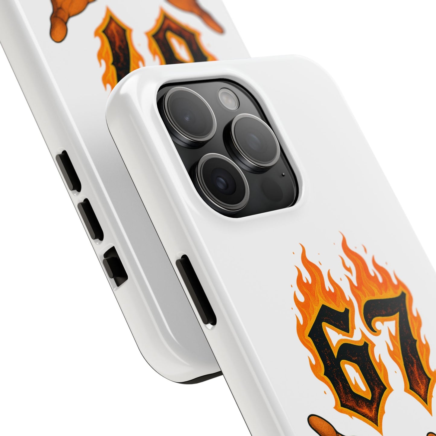 Tough Phone Case — Flaming '67' Graphic