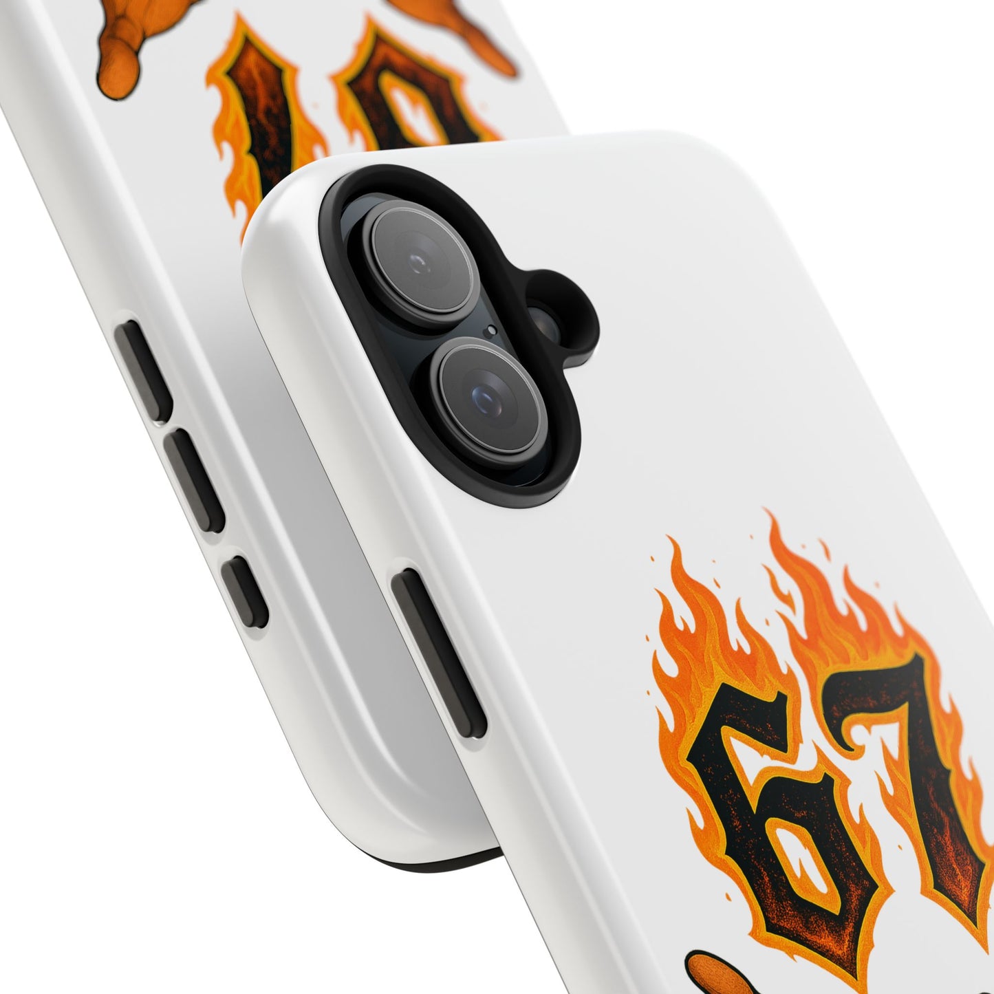 Tough Phone Case — Flaming '67' Graphic