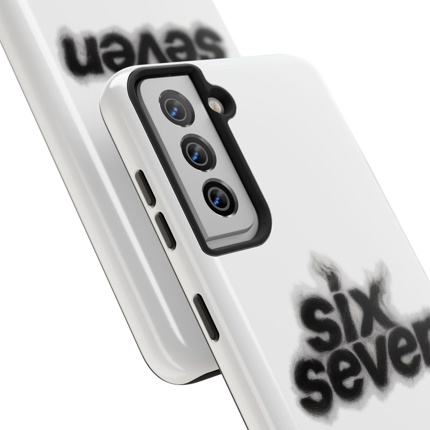 Tough Phone Case — 'six seven' Smoke Logo Protective Cover