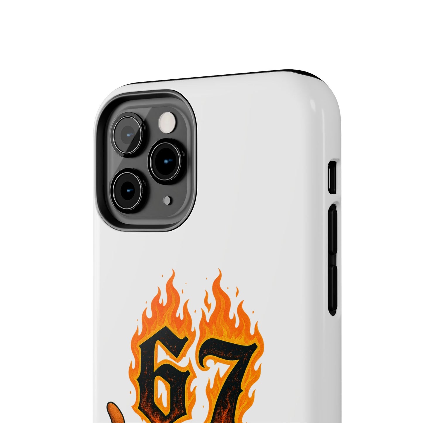Tough Phone Case — Flaming '67' Graphic