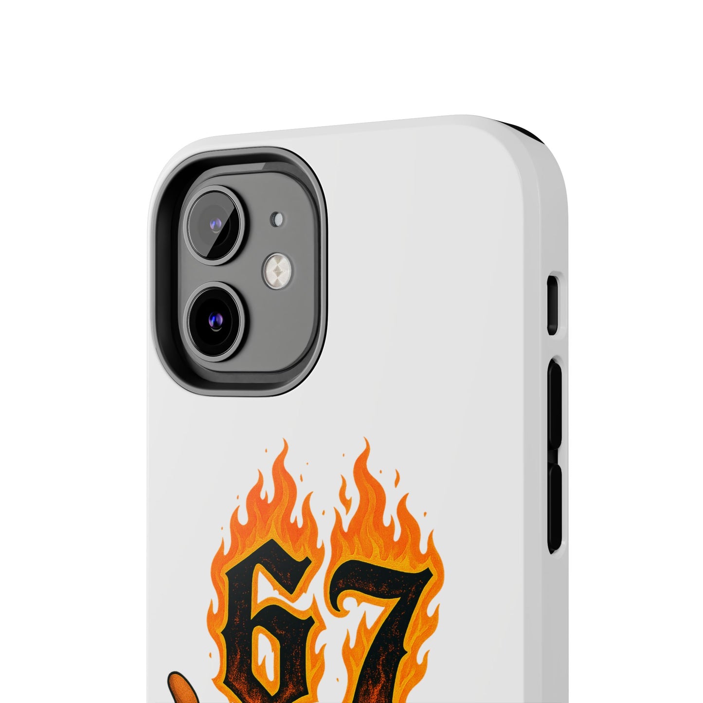 Tough Phone Case — Flaming '67' Graphic