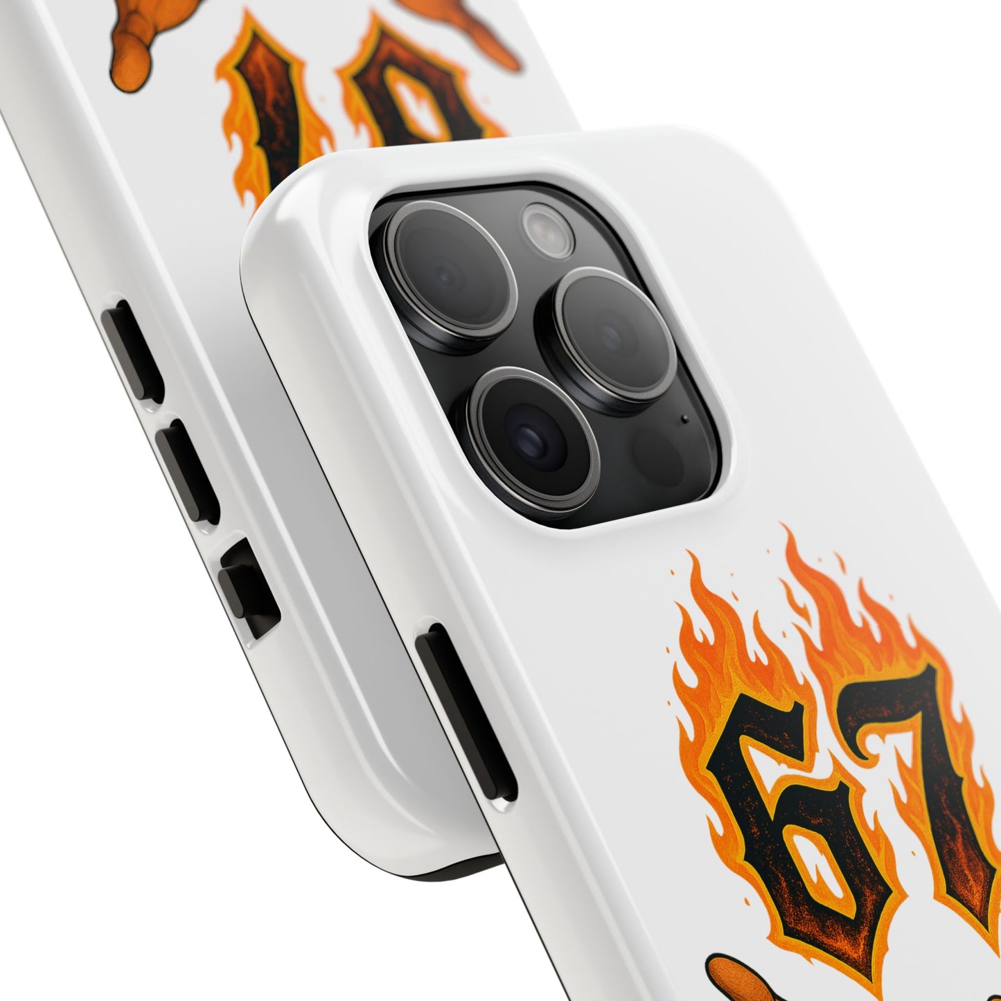 Tough Phone Case — Flaming '67' Graphic