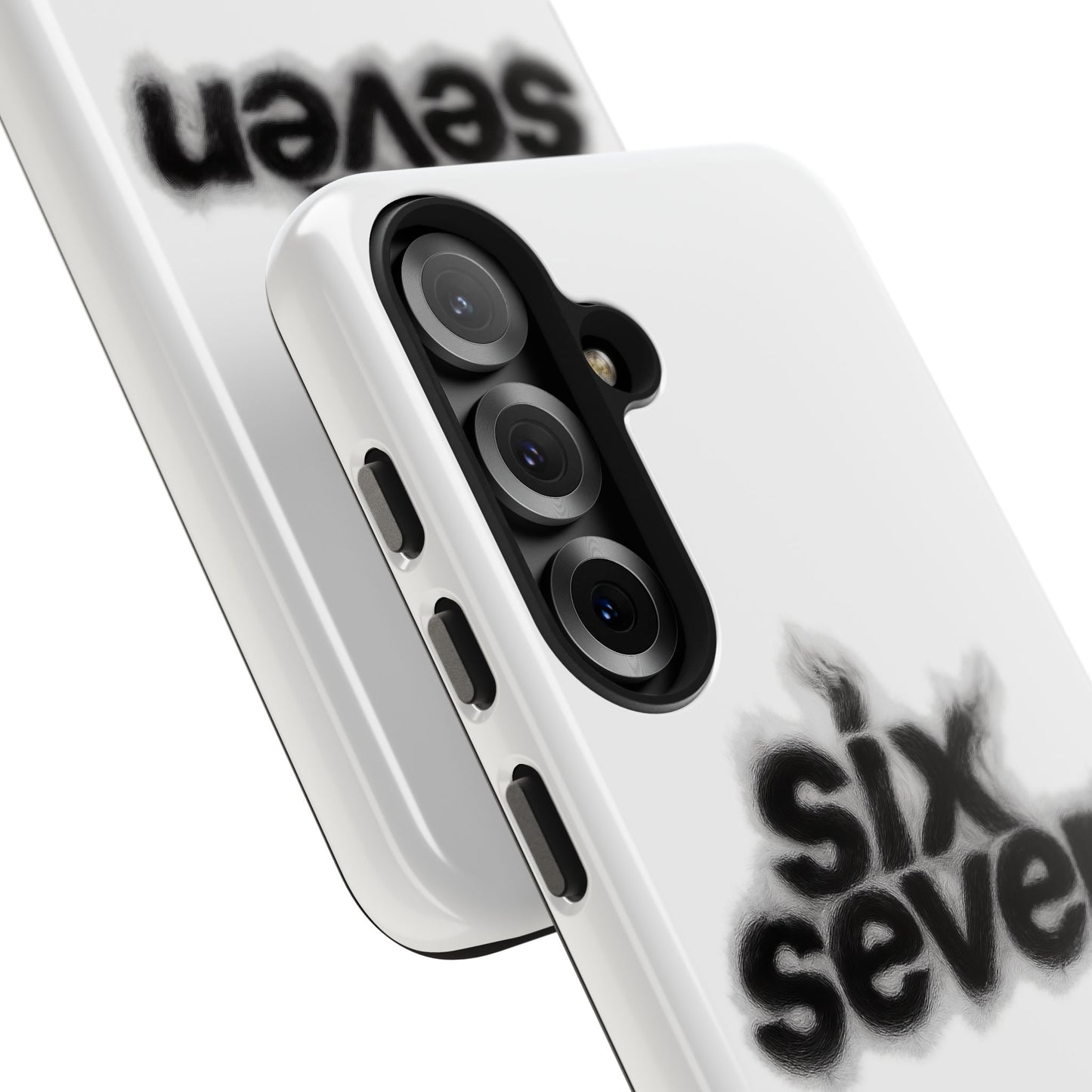 Tough Phone Case — 'six seven' Smoke Logo Protective Cover