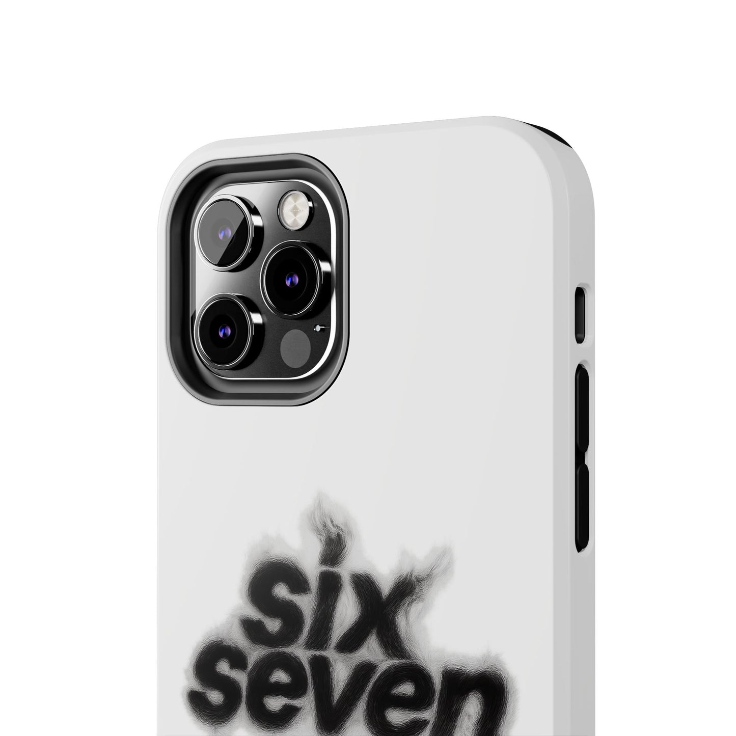 Tough Phone Case — 'six seven' Smoke Logo Protective Cover