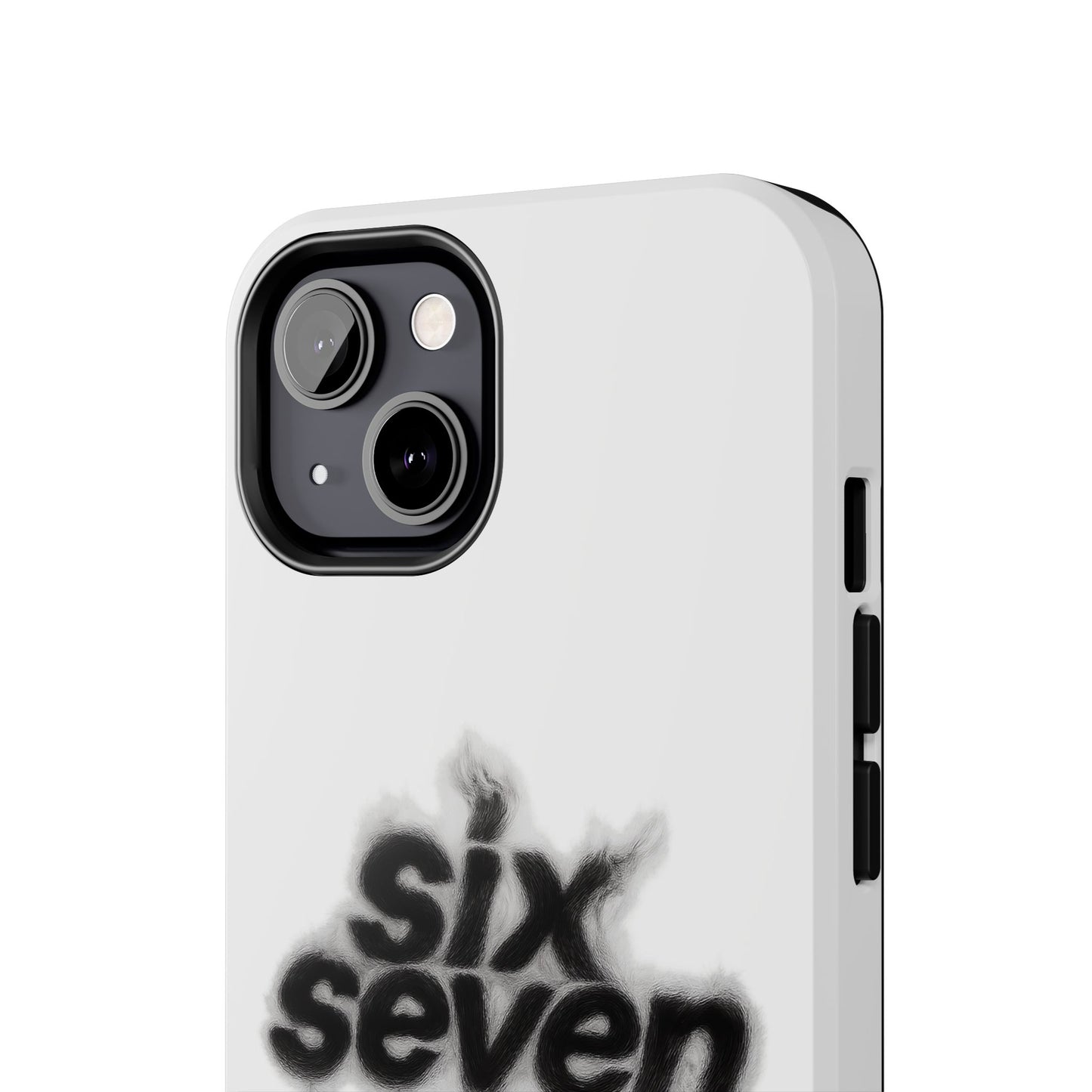 Tough Phone Case — 'six seven' Smoke Logo Protective Cover