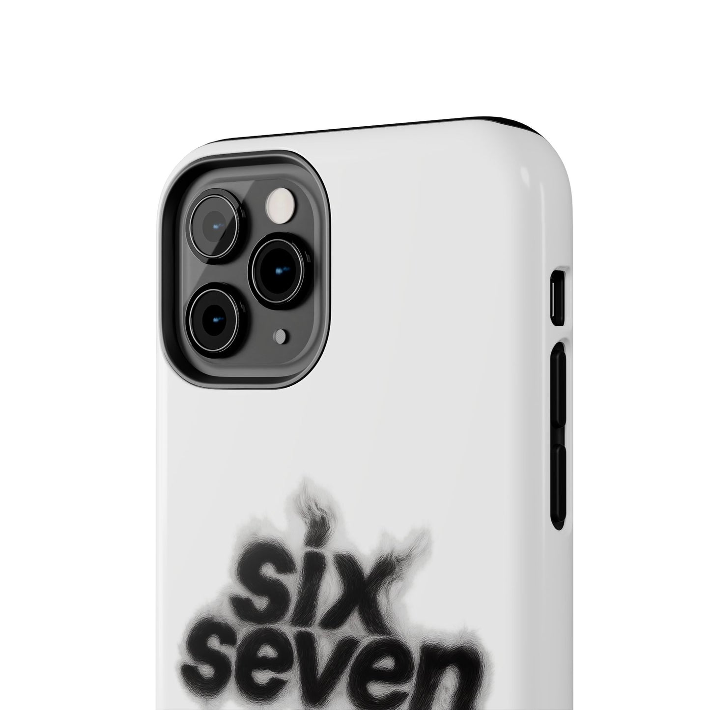 Tough Phone Case — 'six seven' Smoke Logo Protective Cover