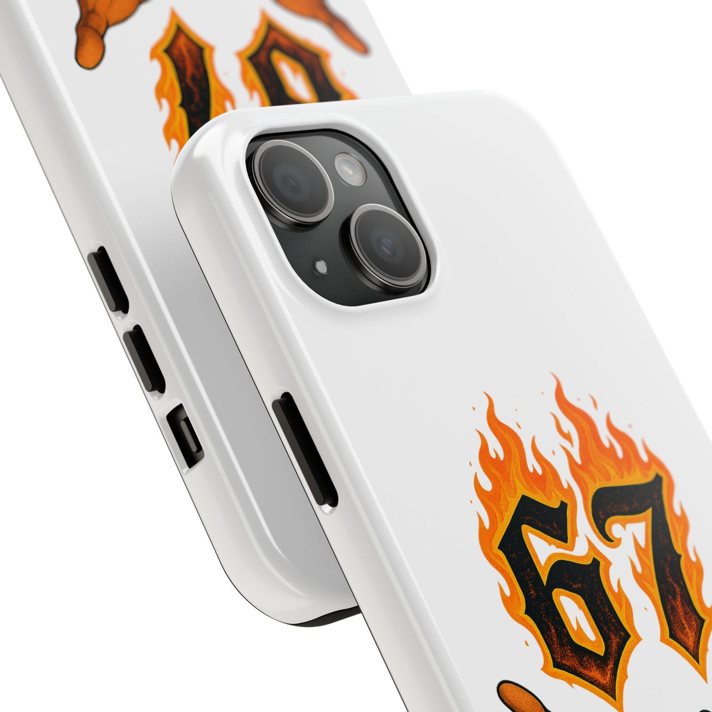 Tough Phone Case — Flaming '67' Graphic