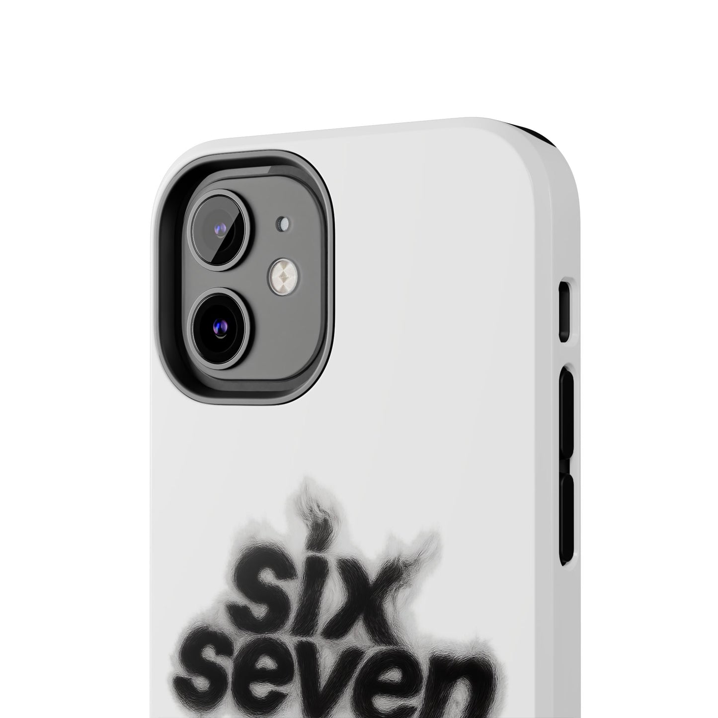 Tough Phone Case — 'six seven' Smoke Logo Protective Cover