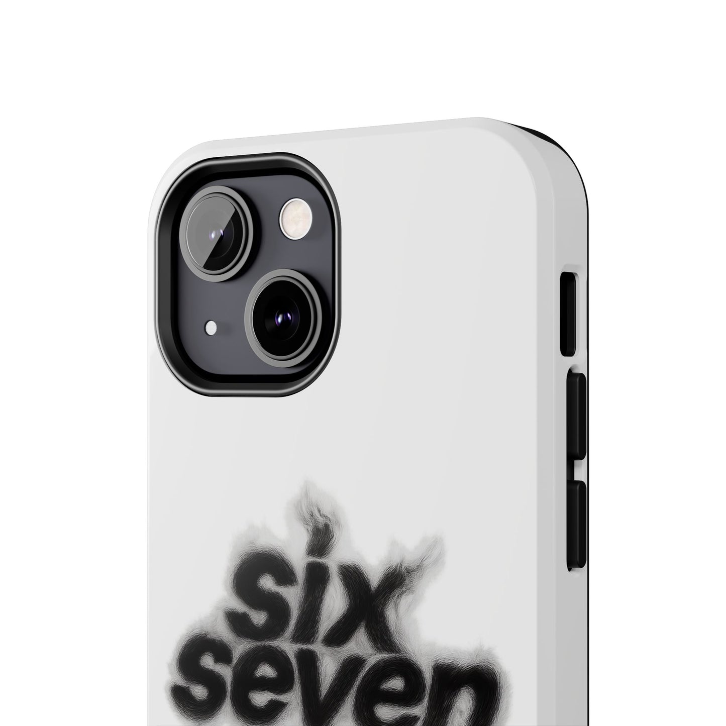 Tough Phone Case — 'six seven' Smoke Logo Protective Cover