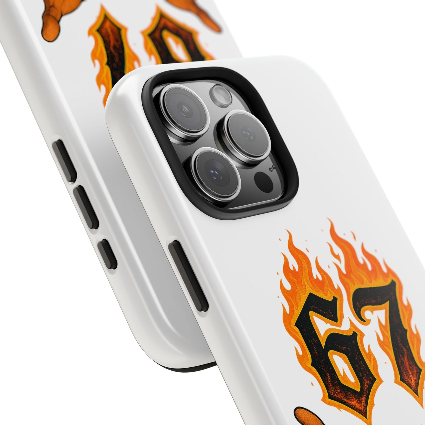 Tough Phone Case — Flaming '67' Graphic