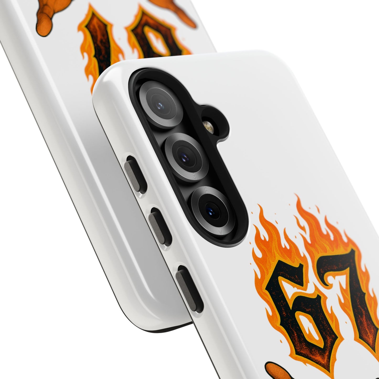 Tough Phone Case — Flaming '67' Graphic