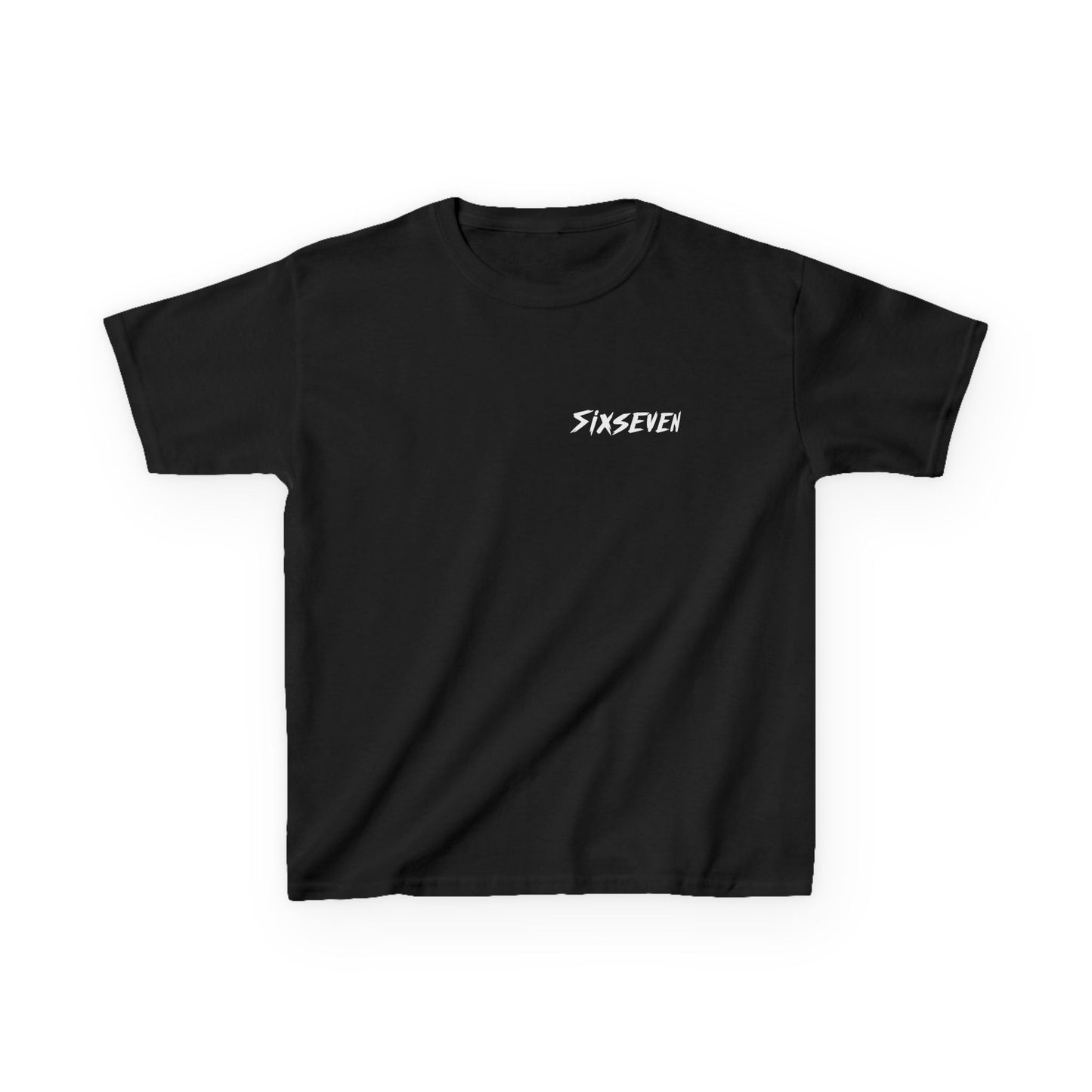 Kids Tee — 'SixSeven' Flame Number 67 Graphic Shirt