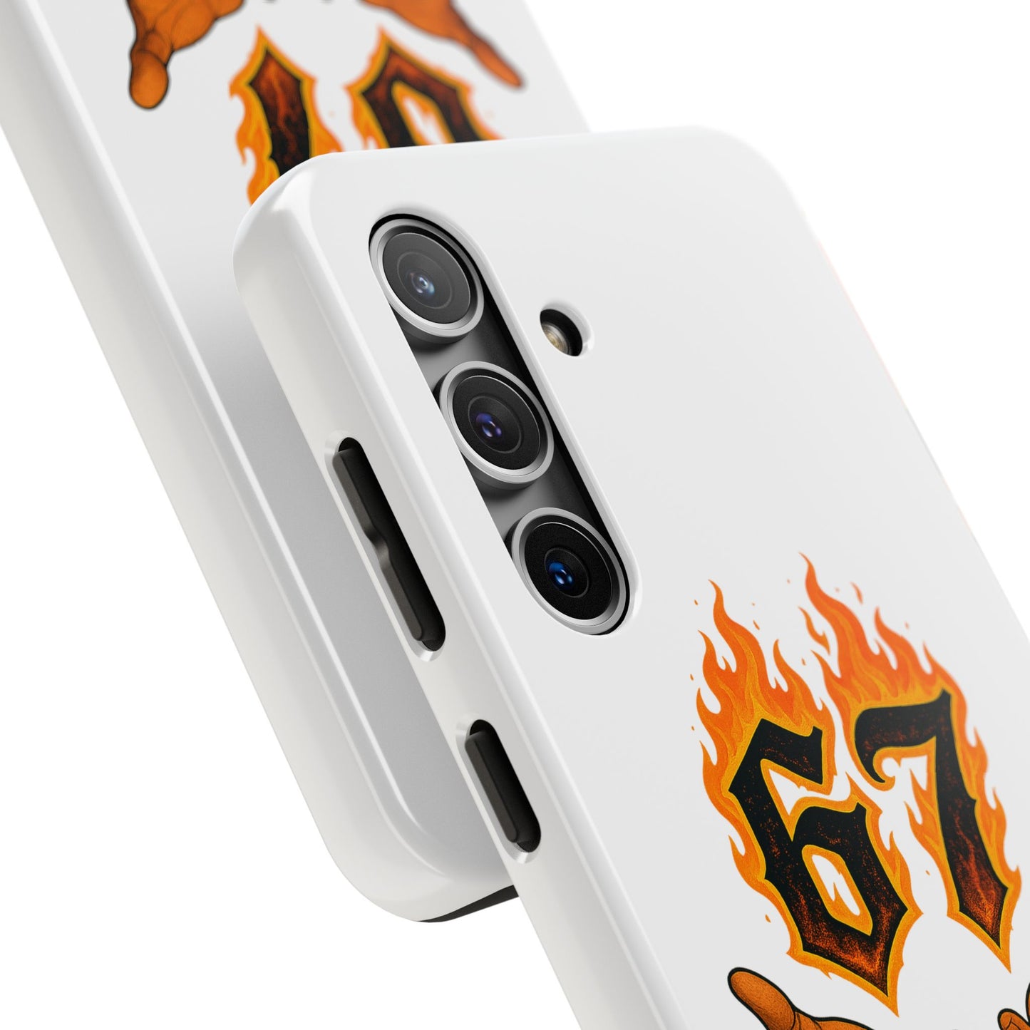 Tough Phone Case — Flaming '67' Graphic