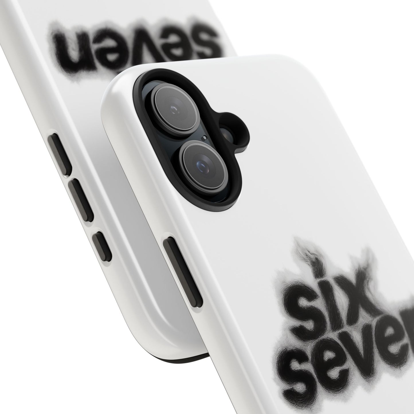 Tough Phone Case — 'six seven' Smoke Logo Protective Cover