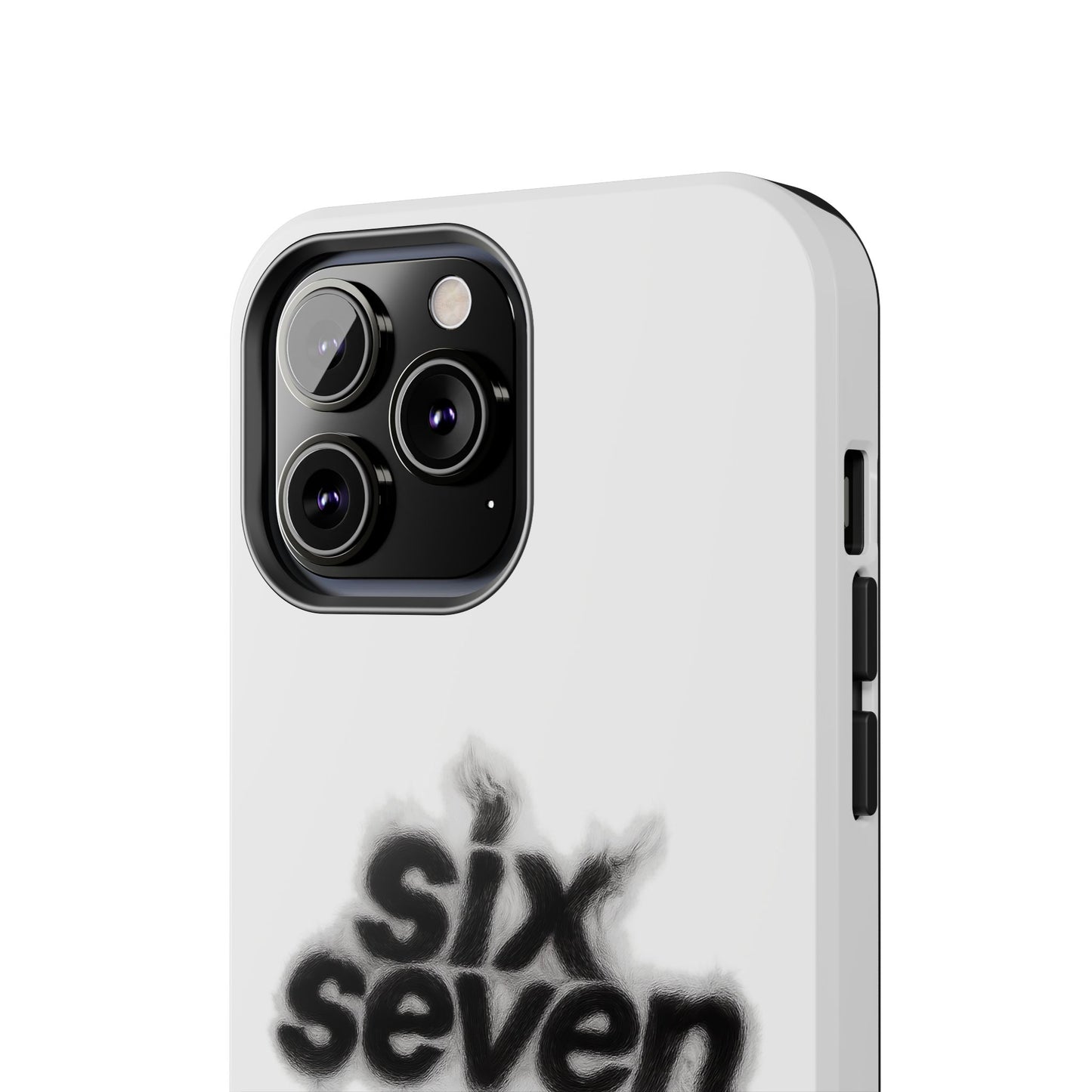 Tough Phone Case — 'six seven' Smoke Logo Protective Cover