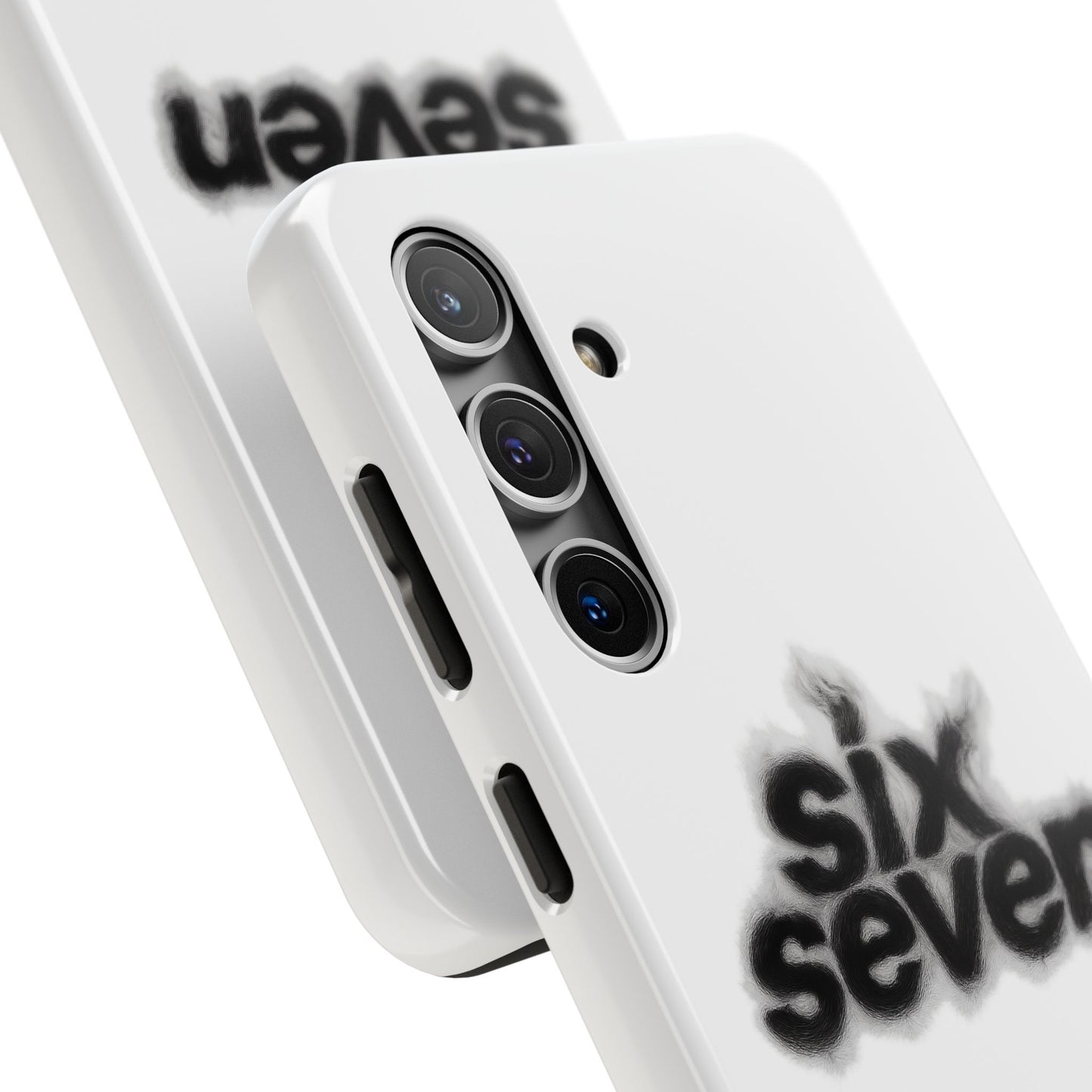 Tough Phone Case — 'six seven' Smoke Logo Protective Cover