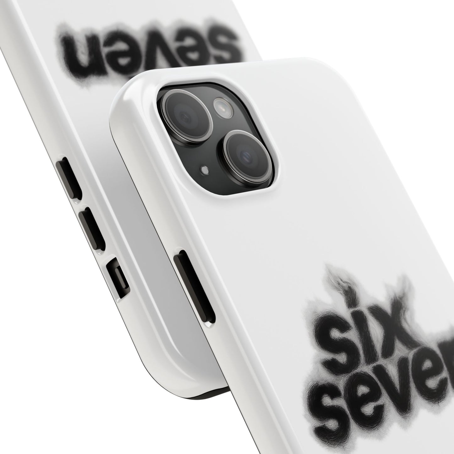 Tough Phone Case — 'six seven' Smoke Logo Protective Cover