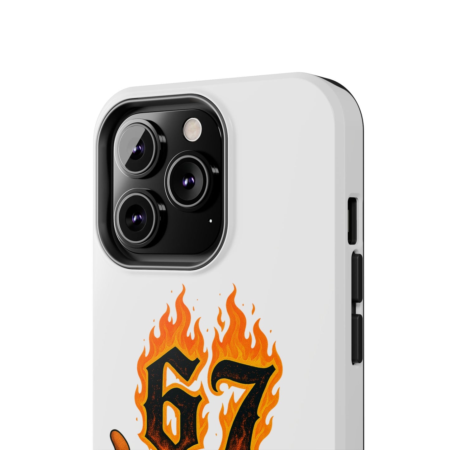 Tough Phone Case — Flaming '67' Graphic