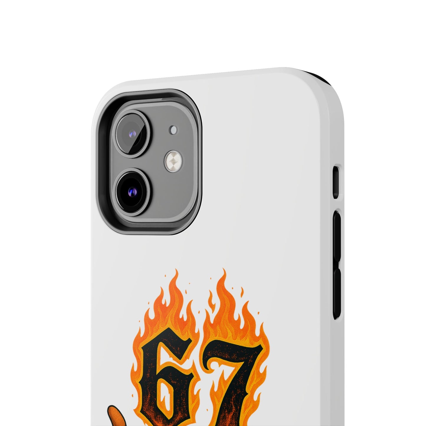 Tough Phone Case — Flaming '67' Graphic