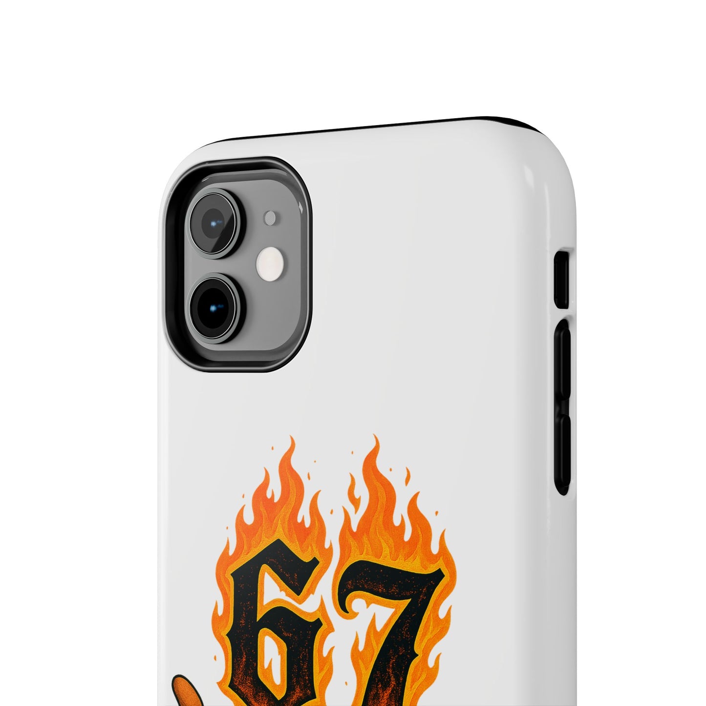 Tough Phone Case — Flaming '67' Graphic