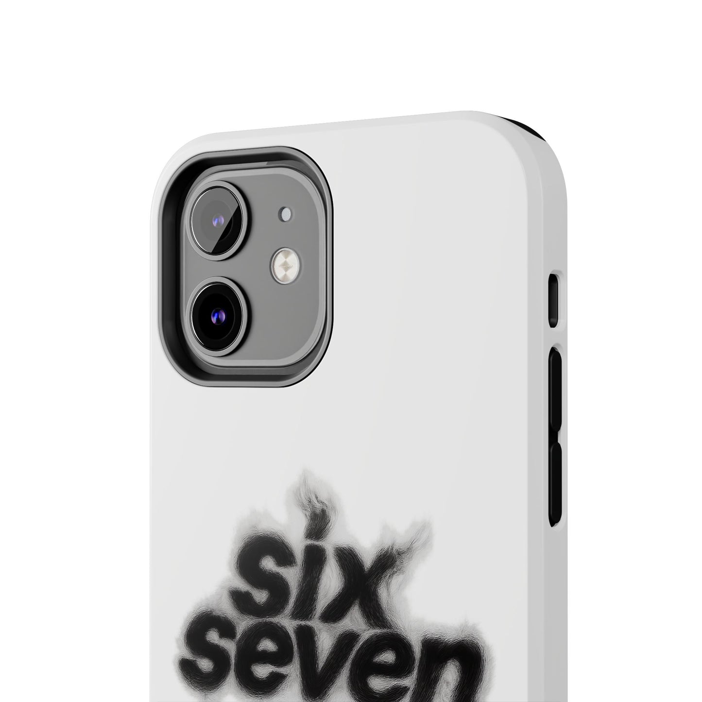 Tough Phone Case — 'six seven' Smoke Logo Protective Cover