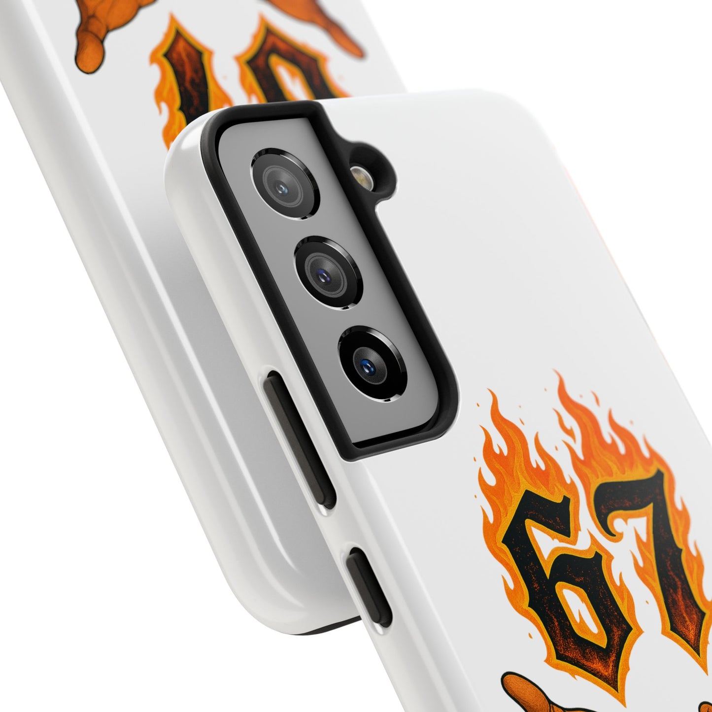 Tough Phone Case — Flaming '67' Graphic