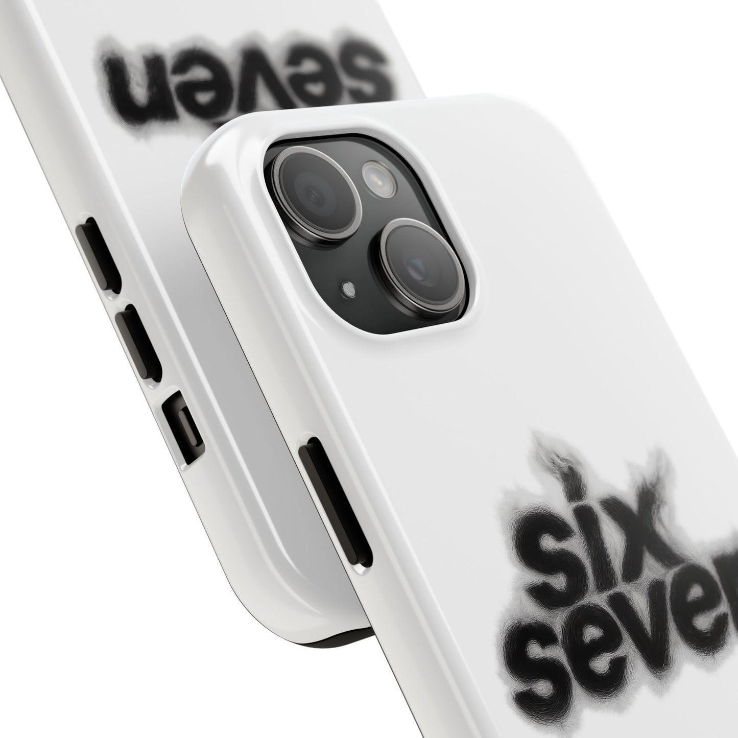 Tough Phone Case — 'six seven' Smoke Logo Protective Cover