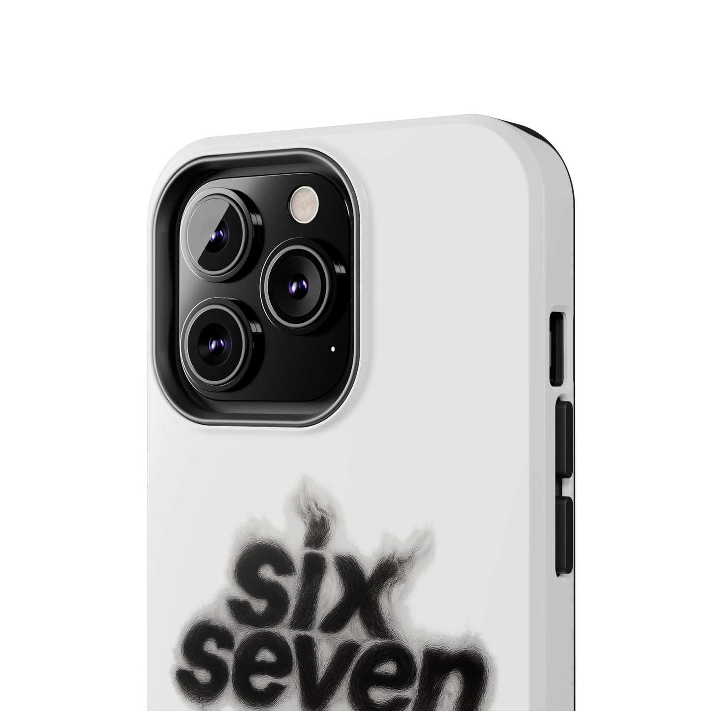 Tough Phone Case — 'six seven' Smoke Logo Protective Cover
