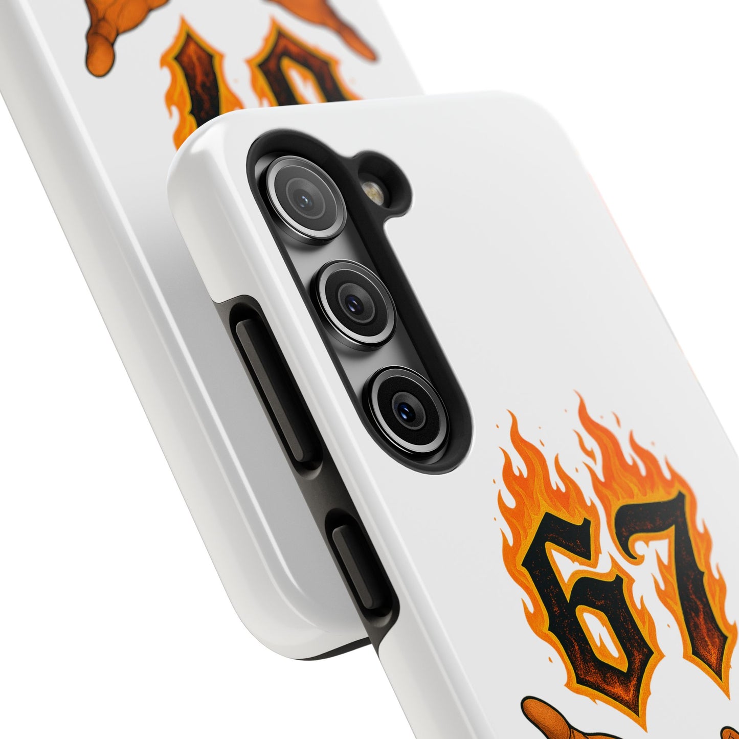 Tough Phone Case — Flaming '67' Graphic