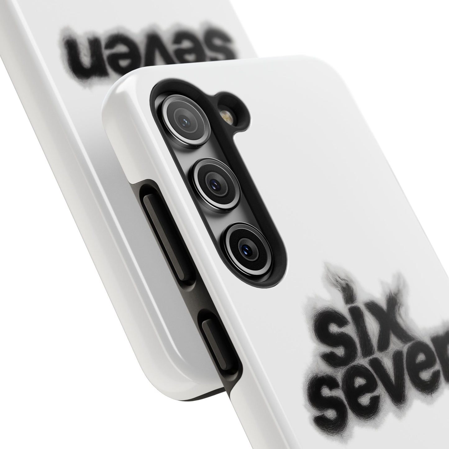 Tough Phone Case — 'six seven' Smoke Logo Protective Cover