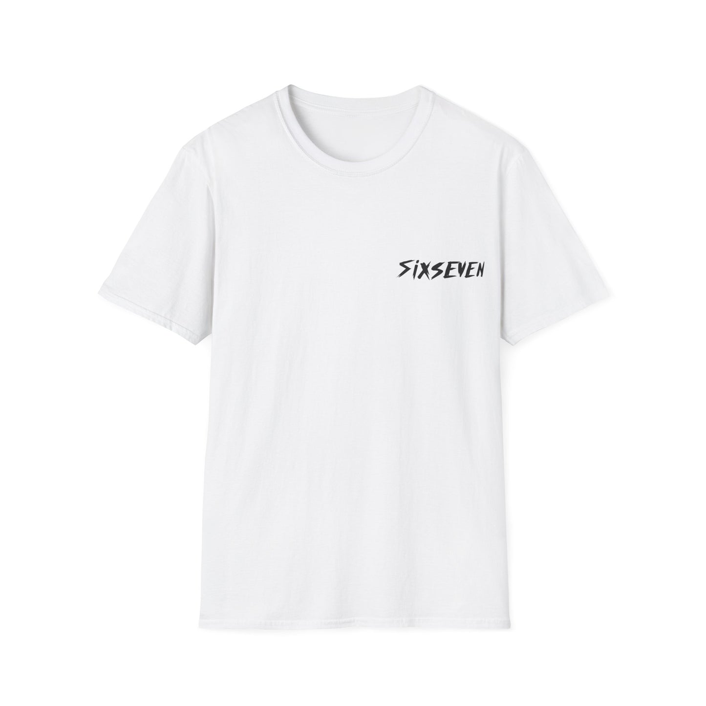 SixSeven 67 Flame Chest Logo T-Shirt