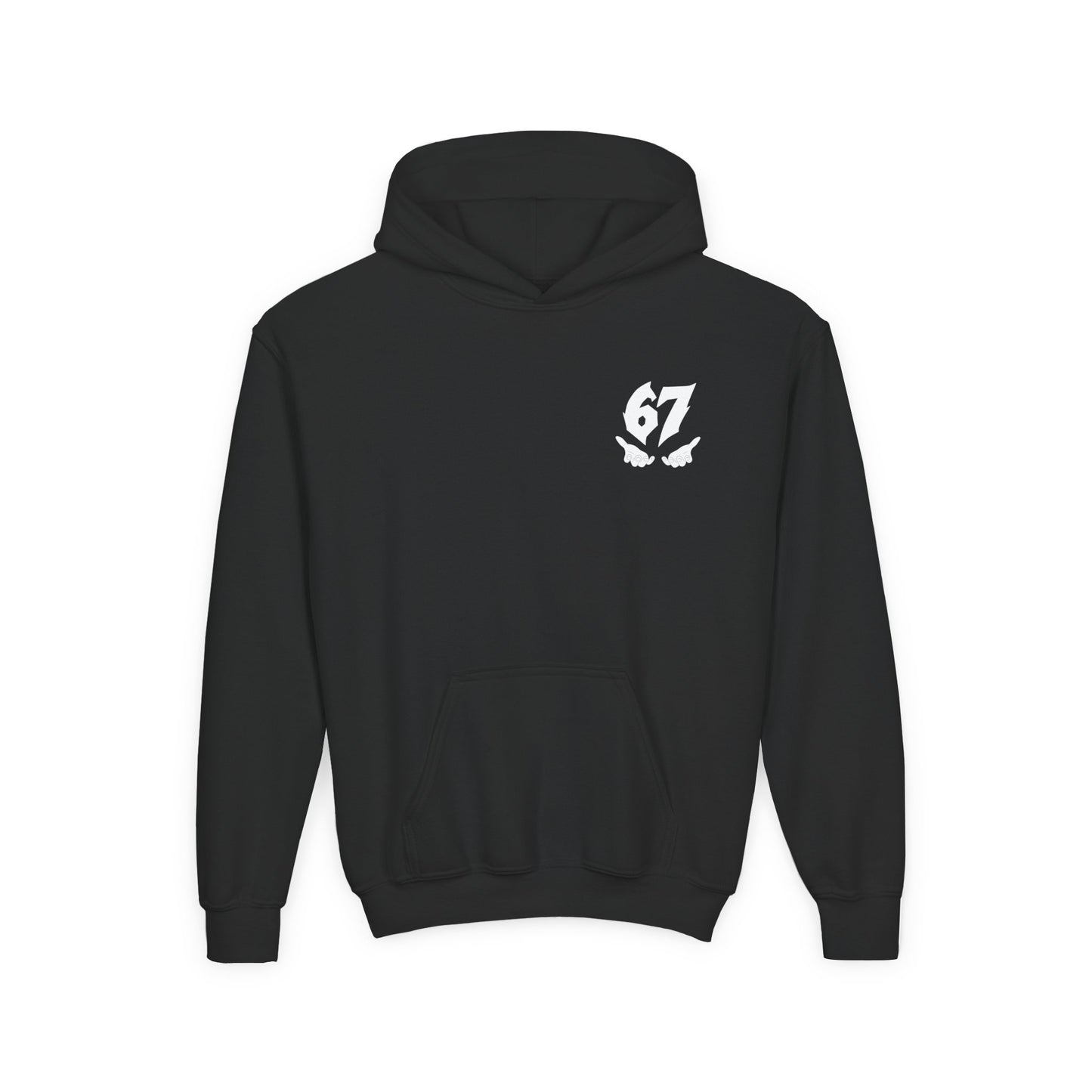 Youth Hoodie — 'Six Seven' 67 Logo Pullover