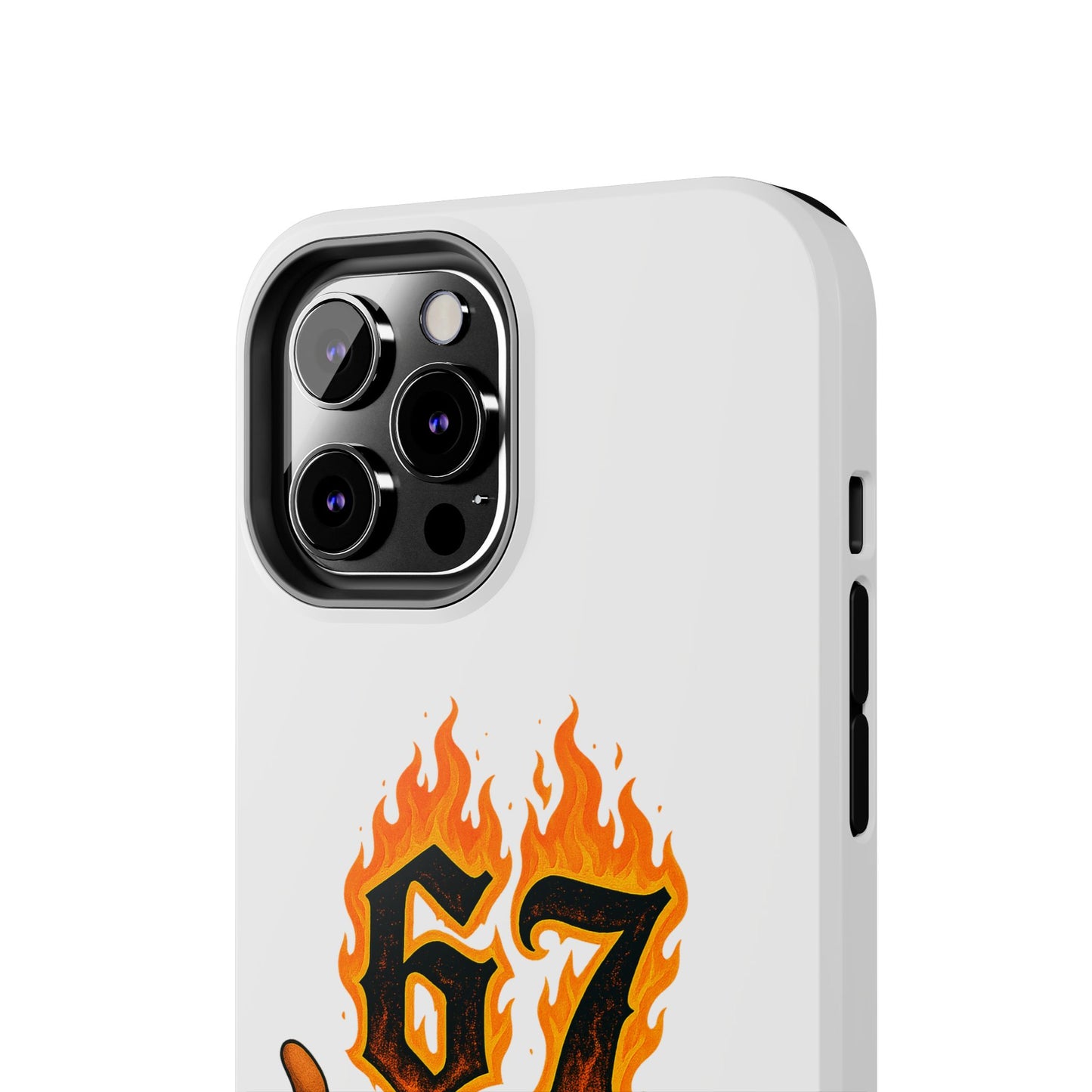 Tough Phone Case — Flaming '67' Graphic