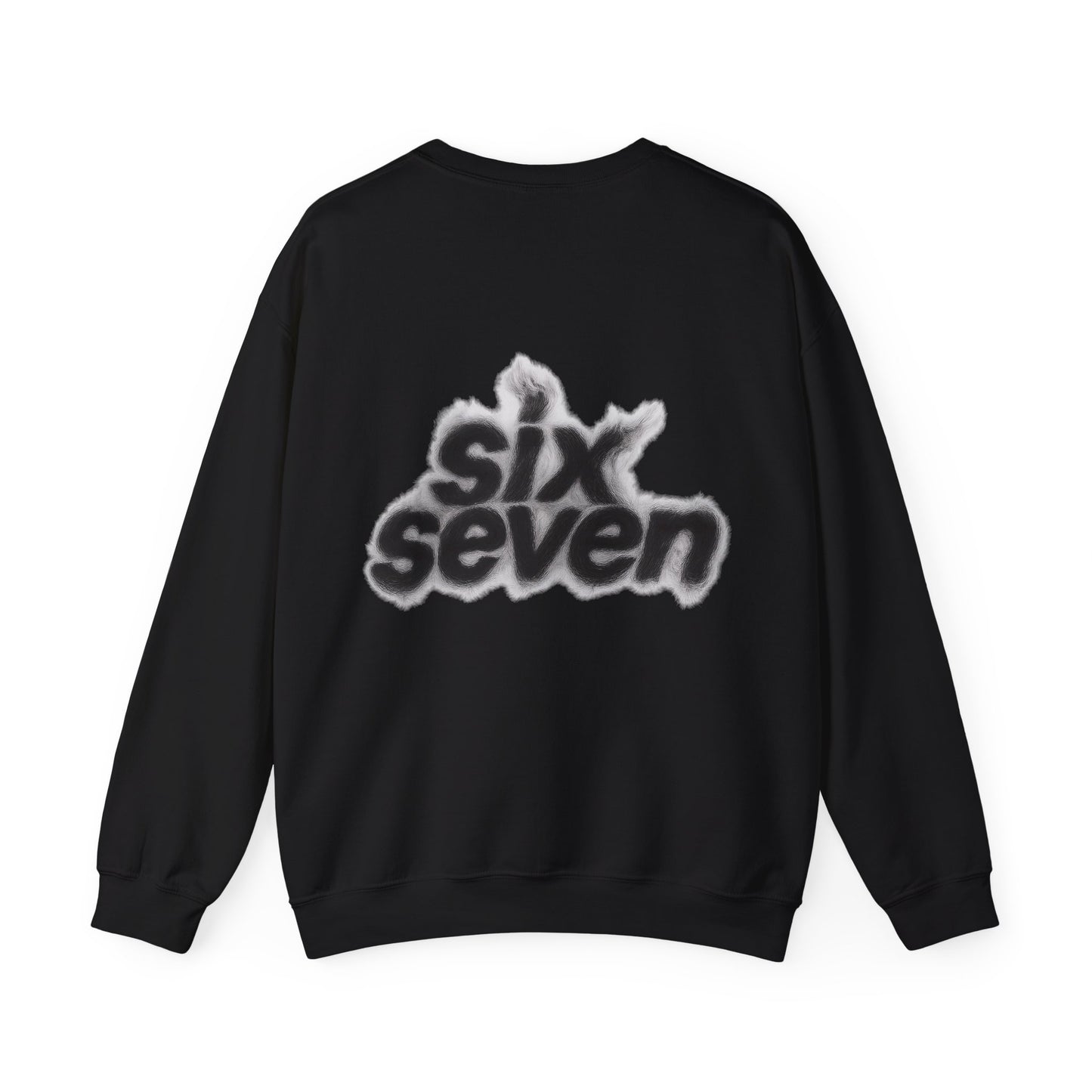 67 Six Seven Crewneck Sweatshirt — Streetwear Graphic Pullover