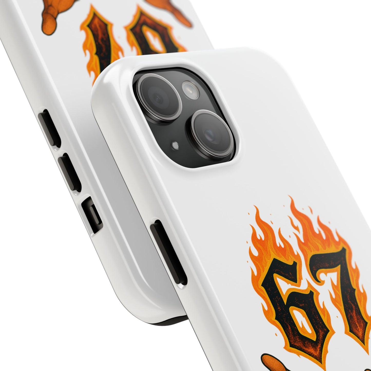 Tough Phone Case — Flaming '67' Graphic